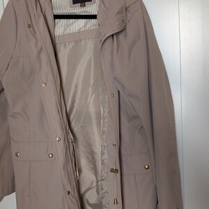 Women's Beige Raincoat